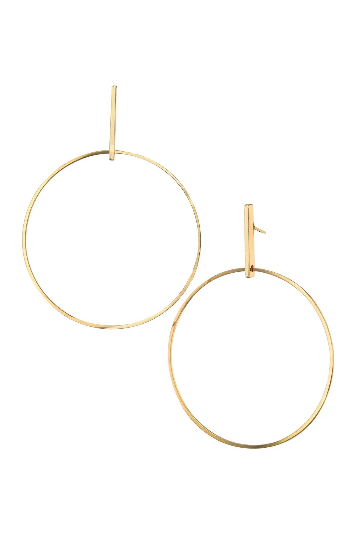 Savvy Cie | 14K Gold Plated Geometric Drop Earrings | Nordstrom Rack | Nordstrom Rack