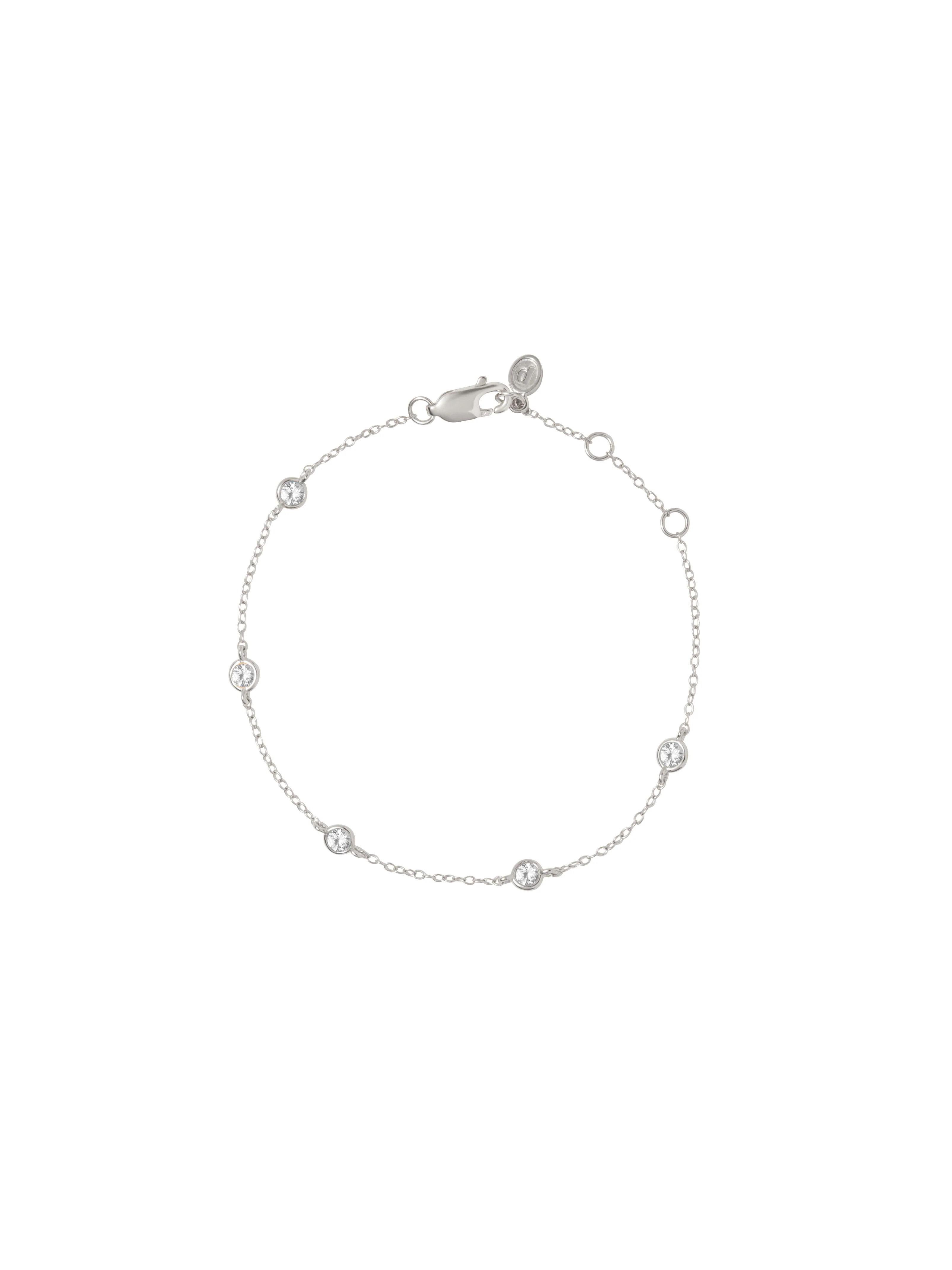 CLEMENCE BRACELET IN LAB WHITE SAPPHIRE | Dorsey