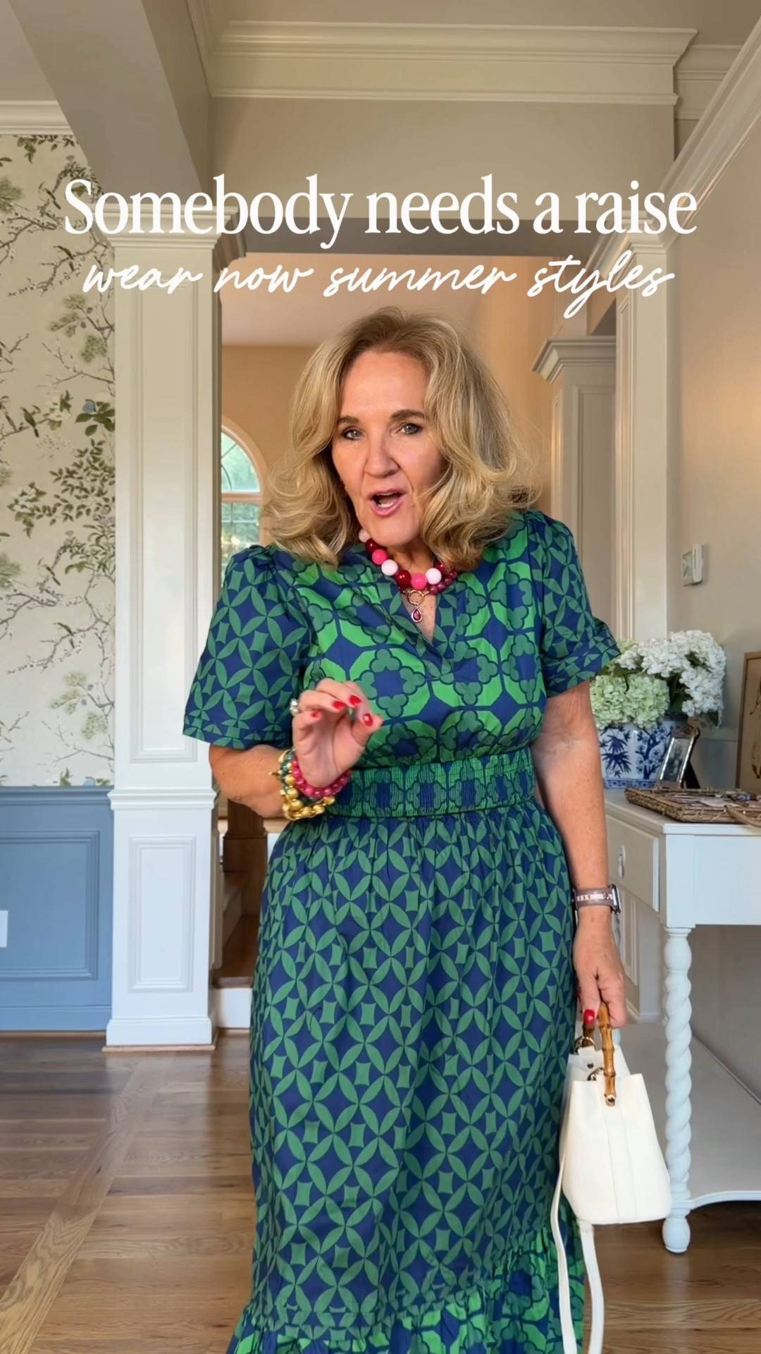 Tuesday and Wednesday 14th & 15th get 20% off your order with code NANETTE20
Otherwise NANETTE15 works 
Pretty dresses and blouses in new fresh patterns. I’ve already done such a good job on feminine summer style. I am wearing a medium/29 in all.
The only note is the blue jeans. I cut 4 inches off the bottom they were quite long.

Summer dress vacation dress summer top summer casual

#LTKSaleAlert #LTKOver40 #LTKPetite