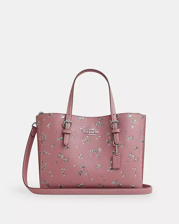 New Arrival Mollie Tote Bag 25 With Star PrintRating4.7$189(56% off)Comparable Value$428Color: Si... | Coach Outlet US