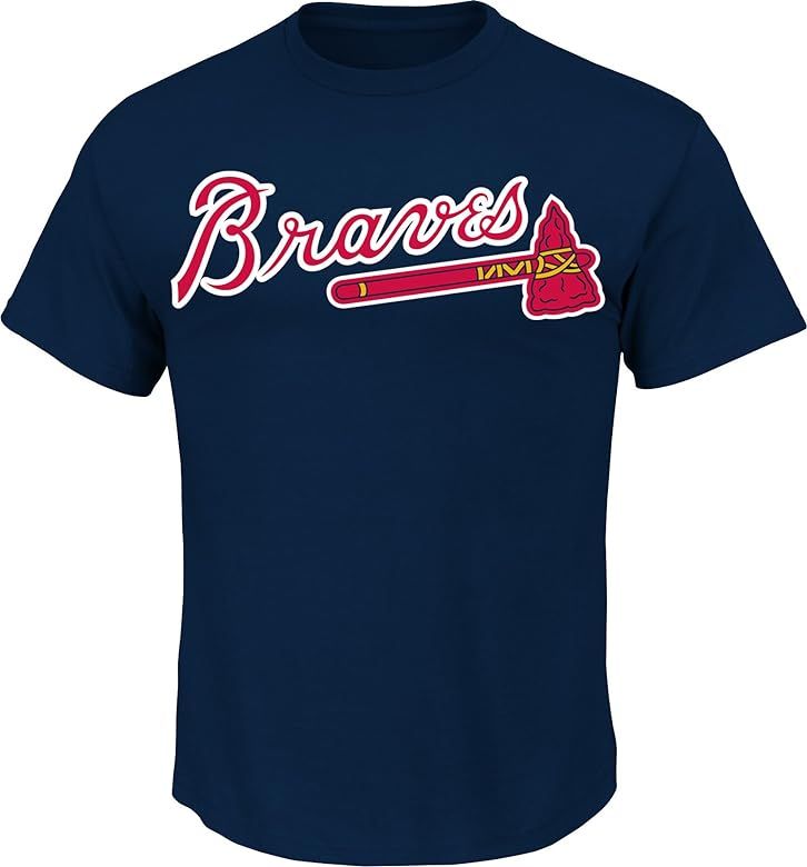 Majestic Atlanta Braves Adult/Youth Licensed Replica Baseball Jersey Tee | Amazon (US)