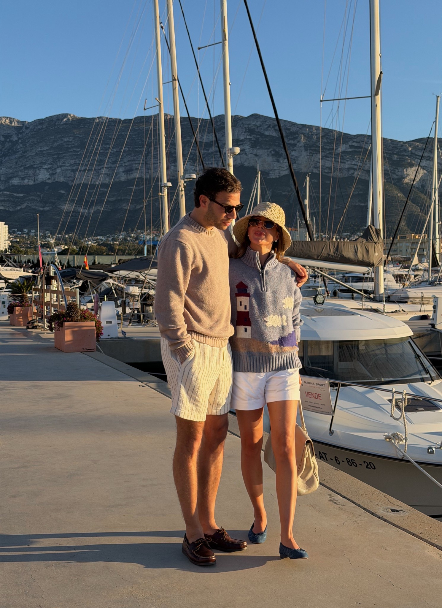 His and hers spring summer outfits for a casual evening, shorts and jumpers and loafers 

#LTKspring #LTKmens