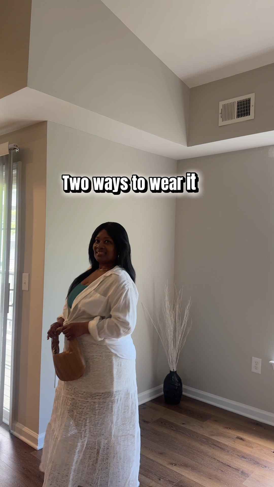 This maxi skirt is so light and flowy, it can be worn in many ways. With Mother’s Day coming up, this would be a great option. It’s also giving vacation vibes! The denim jacket gives it flare, while the stunning @Shapermint tank top color brings the look together.

#LTKootd #LTKMothersDay #LTKgrwm
