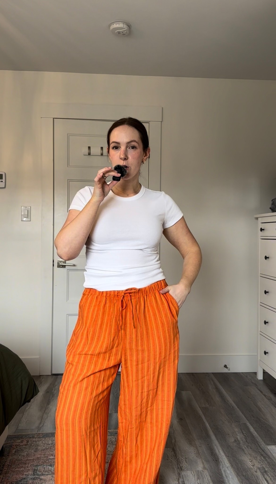 A fun pant in the summer is everything 🧡 Top (S), pants (M)

#LTKsummer #LTKspring #LTKstyletip