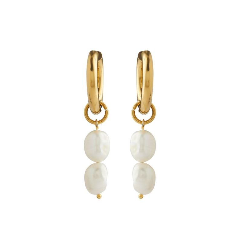 Freshwater Pearls Earrings | Wolf and Badger (Global excl. US)