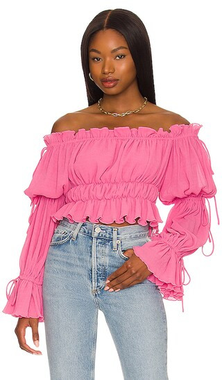 White Sands Top in Ibis Rose | Revolve Clothing (Global)