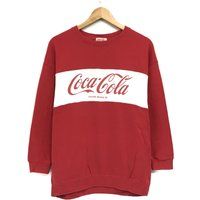 Vintage Coca Cola Crewneck Sweatshirt Big Logo Spell Out Both Side Pullover/Fashion Style Streetwear | Etsy (US)