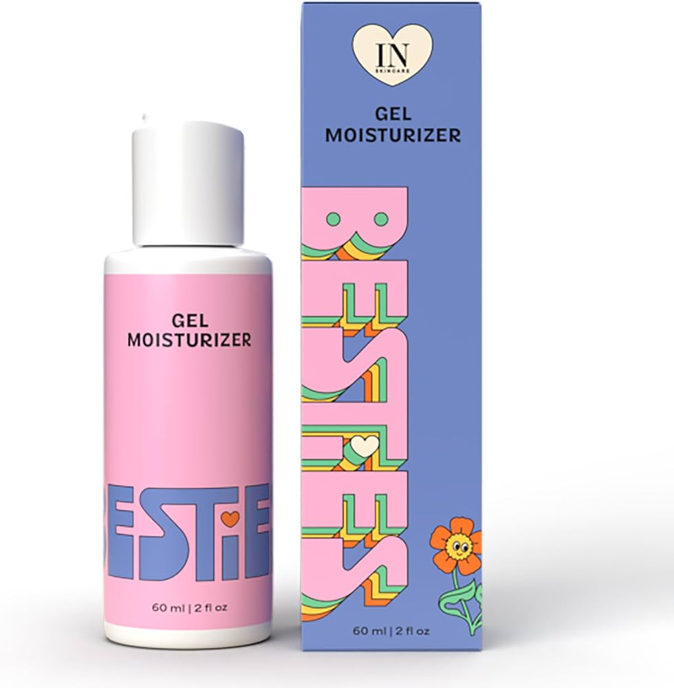 InstaNatural Besties Gentle Gel Face Moisturizer, Vitamin C Face Lotion with Hyaluronic Acid and ... | Amazon (US)