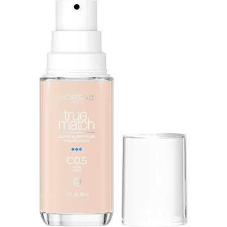 L Oreal Paris True Match Cream Foundation Makeup C0.5 Cool Light 1 fl oz | Walmart (US)