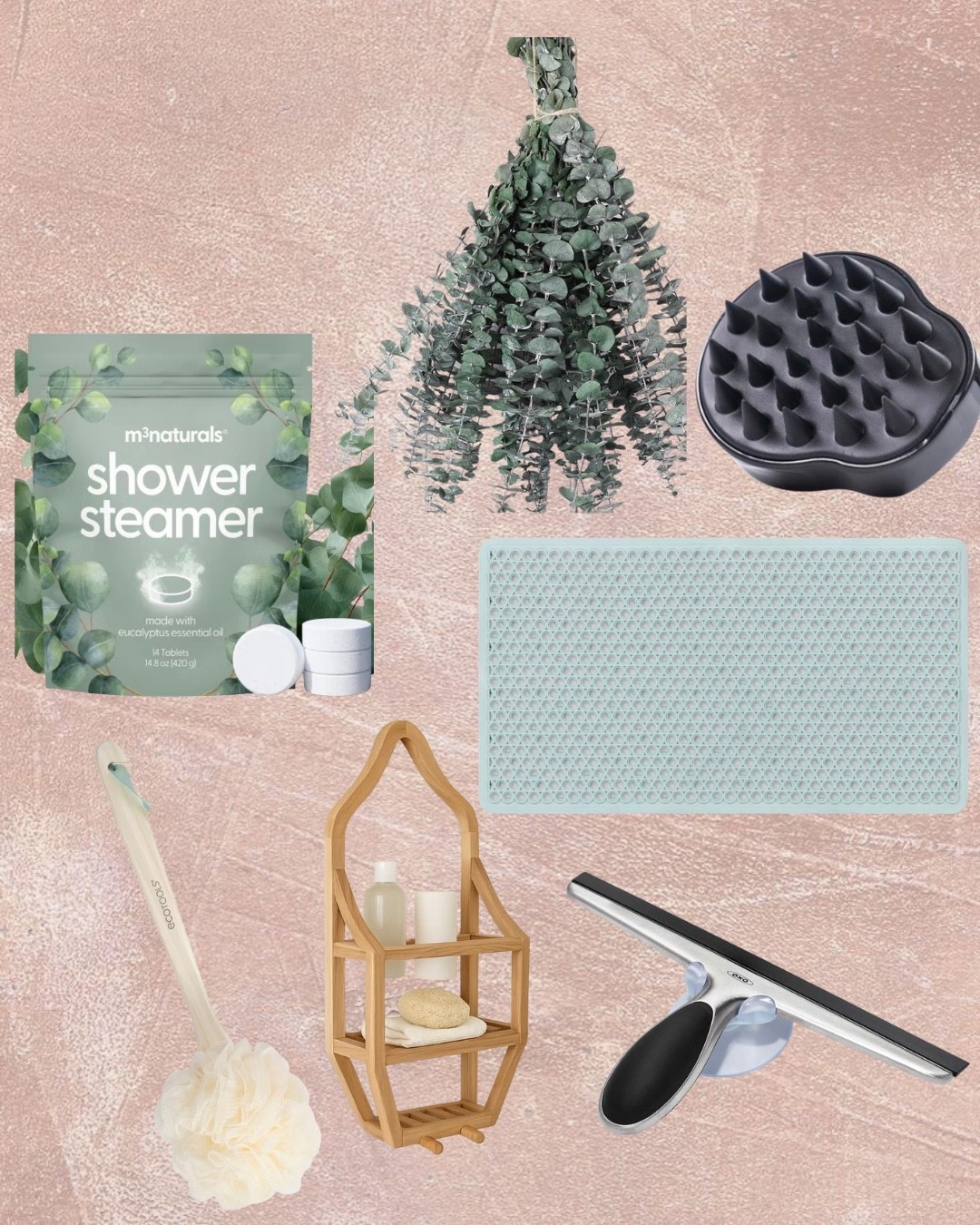 Shower essentials that turn your bathroom into a full self-care spa ✨🛁 Eucalyptus steamers, scalp massagers, soft loofahs & all the little upgrades you didn’t know you needed 🤍

#LTKgrwm #LTKselfcare #LTKU