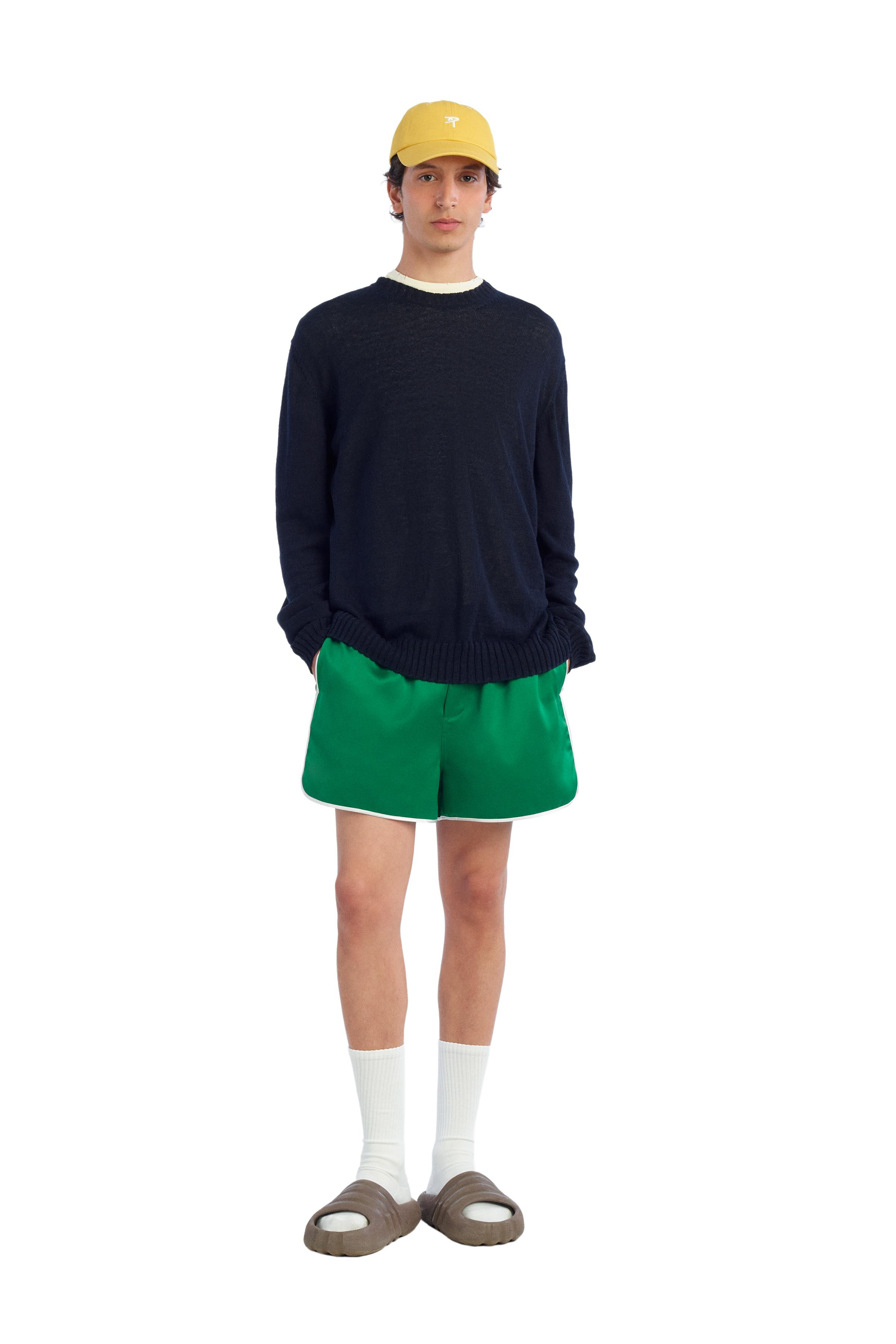 RELAXED FIT 100% LINEN SWEATER | Zara US