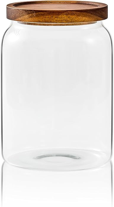 Sweejar Glass Jars for Laundry Room Organization, 90 ounce Laundry Pods Container, Glass Food Sto... | Amazon (US)