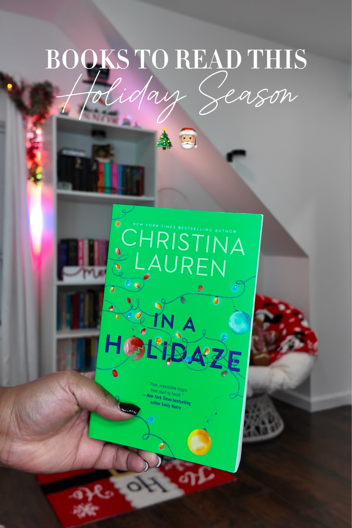 Books you need to read this Holiday season!🎄🎅🏼
You can find the 🔗 to all of them on my Amazon storefront or my LTK!❤️

•
•
•
#christmasbooks #christmasbook #christmasbookstagram #bookrecs #bookrecs📚 #smuttybooks #spicybookstagram #booktok #bookstagram #booksofinstagram