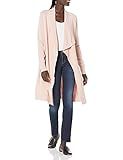 Amazon Brand - Lark & Ro Women's Long Waterfall Cardigan Sweater, Petal Blush, X-Small | Amazon (US)