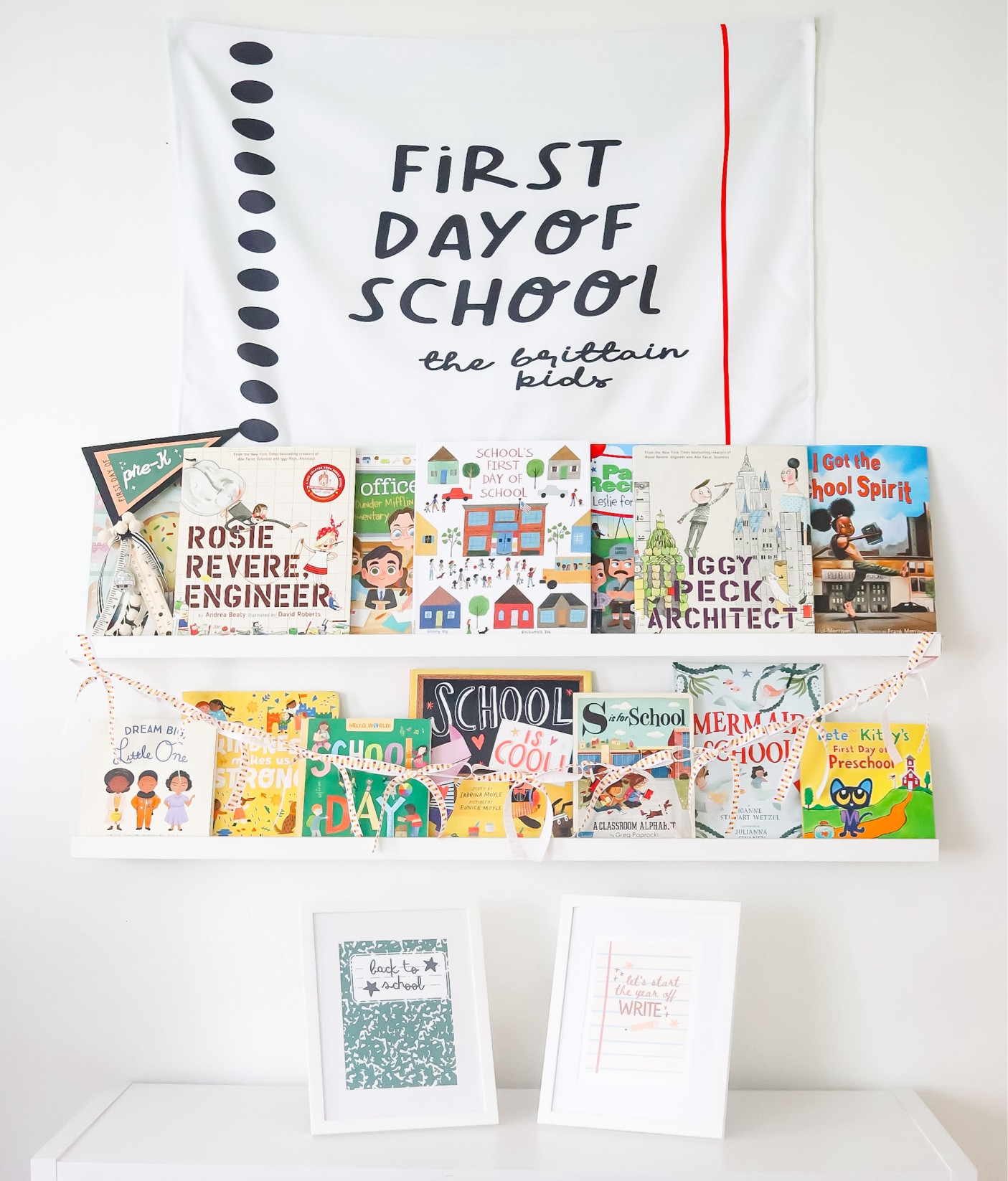 We are in full on BTS mode over here! My friends at @thelittlelemonscompany is having a sale on their banners including their personalized school and classroom banners.

Use code: BACK2SCHOOL for 40% off banners here: 

#Ad #thelittlelemonscompany #backtoschoolprep #backtoschool

#LTKSaleAlert #LTKBacktoSchool #LTKHome