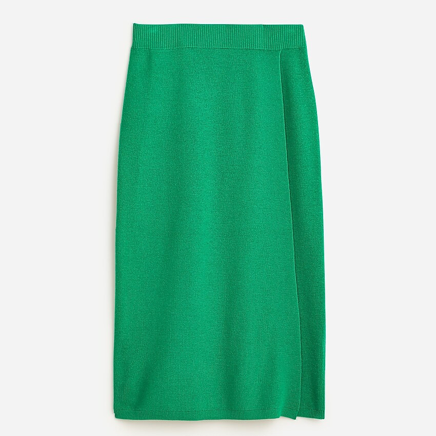 Wrap sweater-skirt | J. Crew US