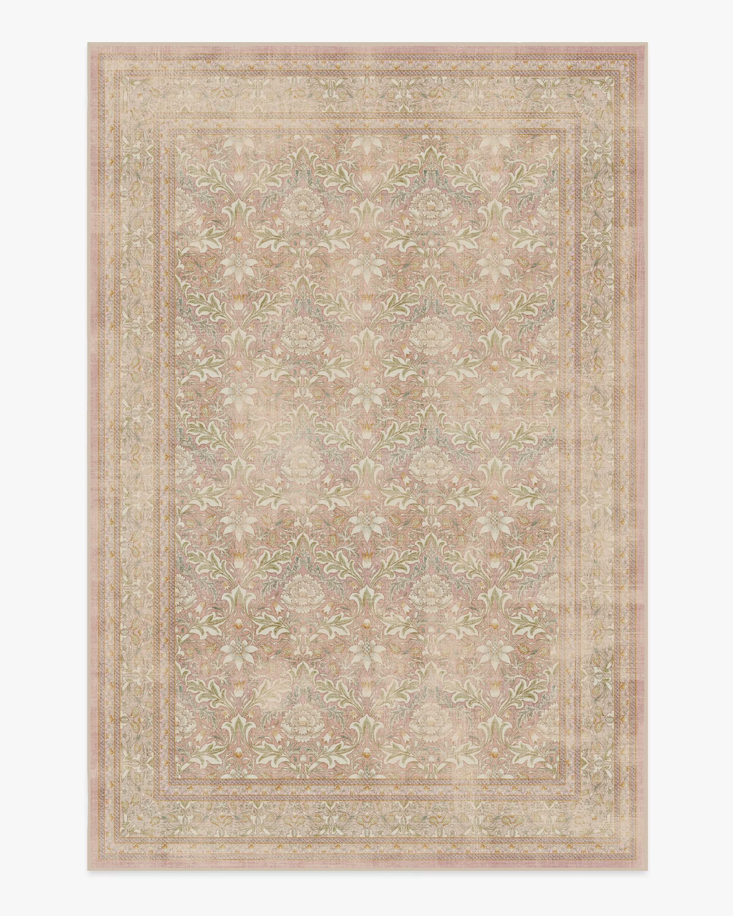 Morris & Co. Simply Severn Soft Pink Rug | Ruggable