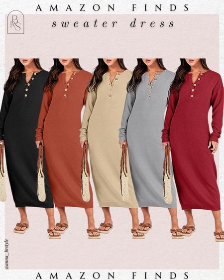 Amazon sweater dress, fall dress, winter dress, long sleeve dress, amazon finds 

#LTKfindsunder100 #LTKsalealert #LTKfindsunder50