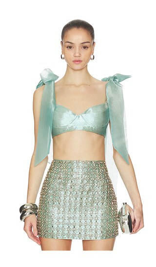 Blue Mirage Bra Top in Blue Mirage | Revolve Clothing (Global)