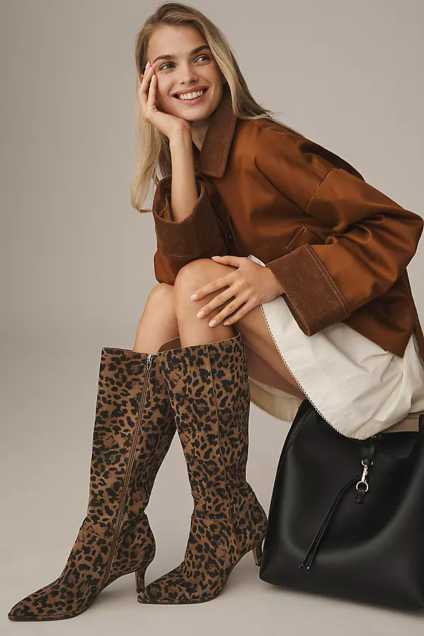 Dolce Vita Aldy Suede Knee-High Boots | Anthropologie (US)