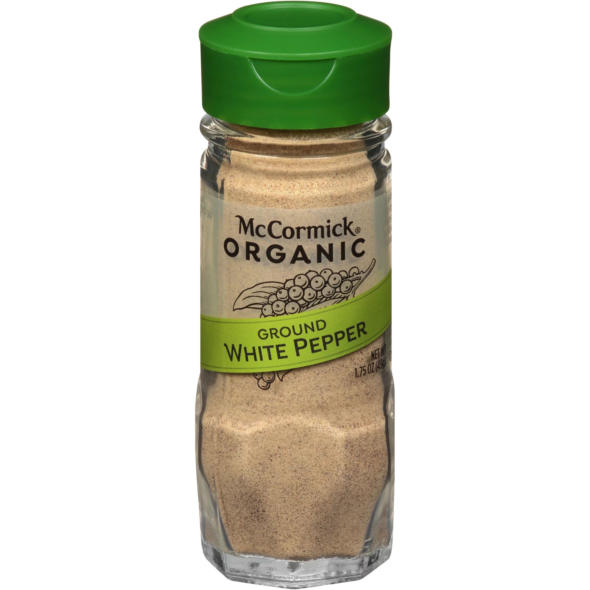 McCormick Gourmet Organic Ground White Pepper, 1.75 oz | Walmart (US)