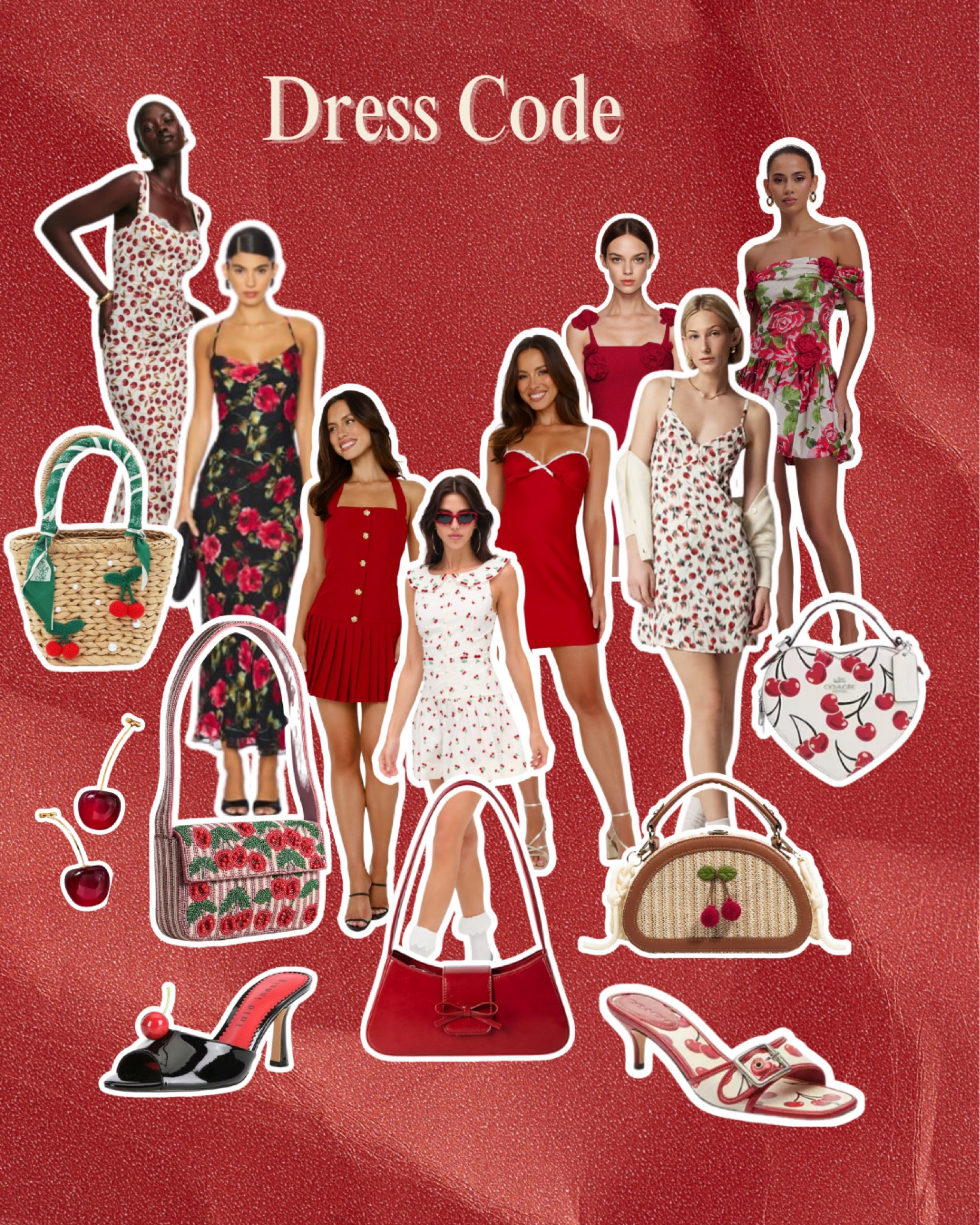 Cherry-themed bridal shower guest dress inspiration 🍒🌸

#LTKWedding #LTKStyleTip #LTKParties