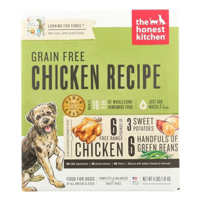 The Honest Kitchen Grain Free Chicken Recipe Dog Food - 4 lbs | Target
