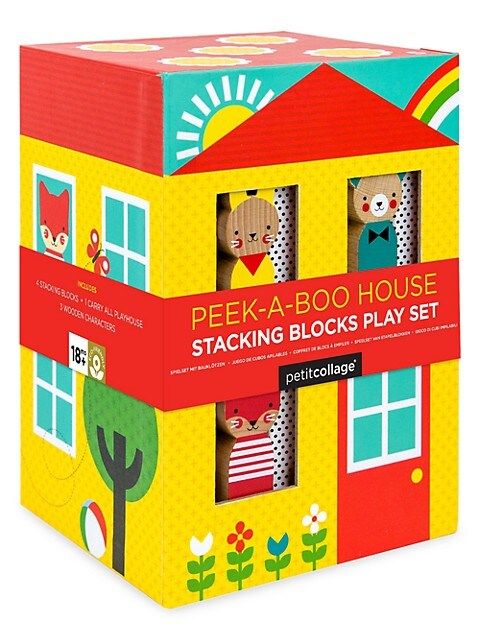 Peek-A-Boo House Stacking Blocks | Saks Fifth Avenue