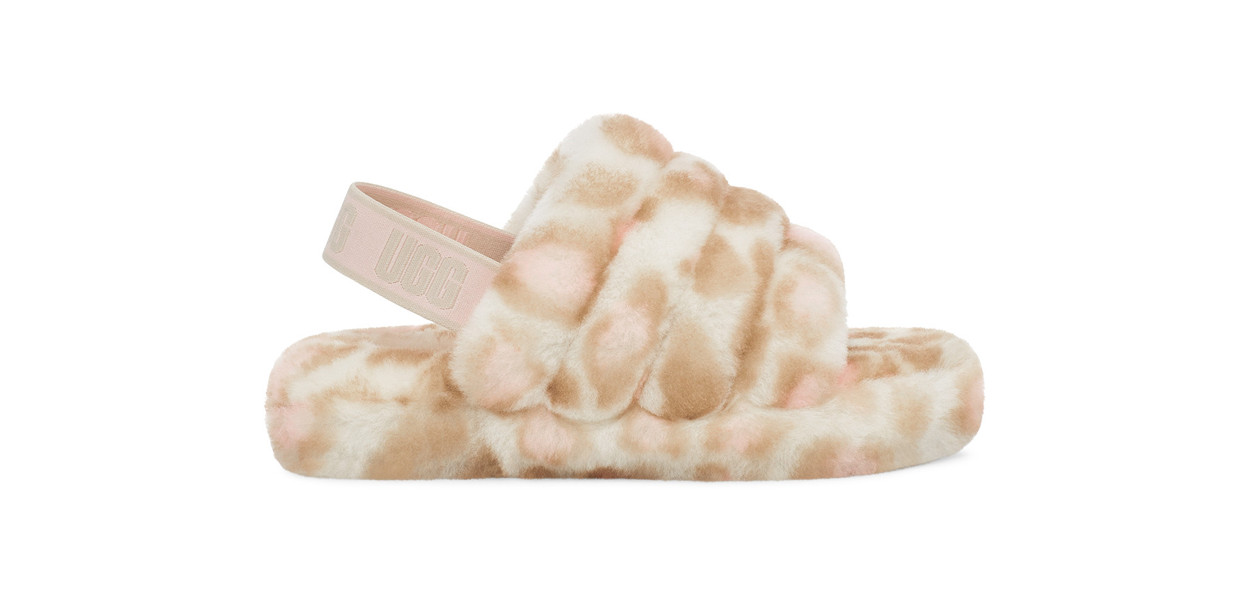 Kids' Fluff Yeah Slide Panther Print Slipper | UGG® | UGG (US)