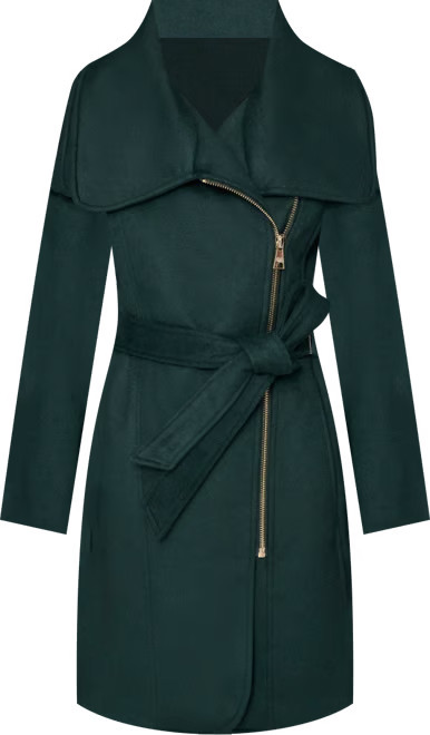 Women's Asymmetrical Wrap Coat | Macy's