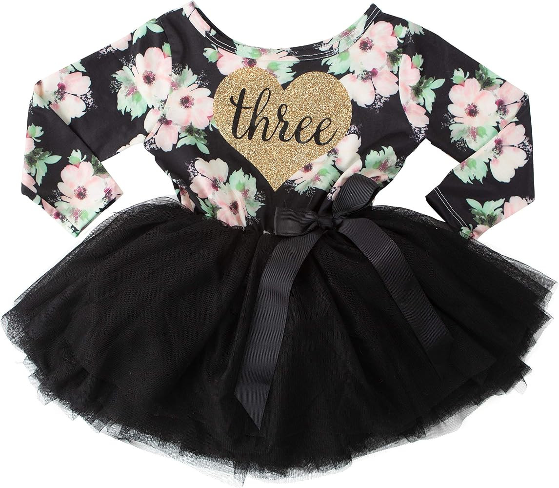 Grace & Lucille 3rd Birthday Dress (Long Sleeve) | Amazon (US)