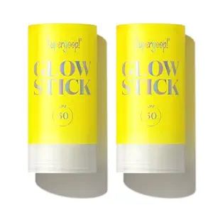 Supergoop! Glow Stick - 0.7 oz, Pack of 2 - SPF 50 PA++++ Dry Oil Sunscreen Stick for Face & Body... | Amazon (US)