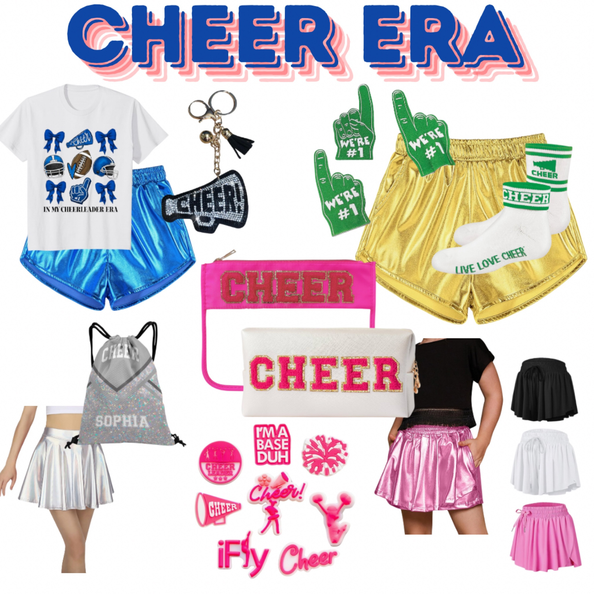 ✨ Cheer on in style! ✨ From adorable outfits to must-have accessories, all the cheer gear your girls need. Shop the cutest looks at The Mint Julep Store and Amazon. Let the spirit shine bright! 💖📣 #CheerStyle #MintJulepStore #AmazonFinds #CheerAccessories #cheeera #amazon #cheertobeheard