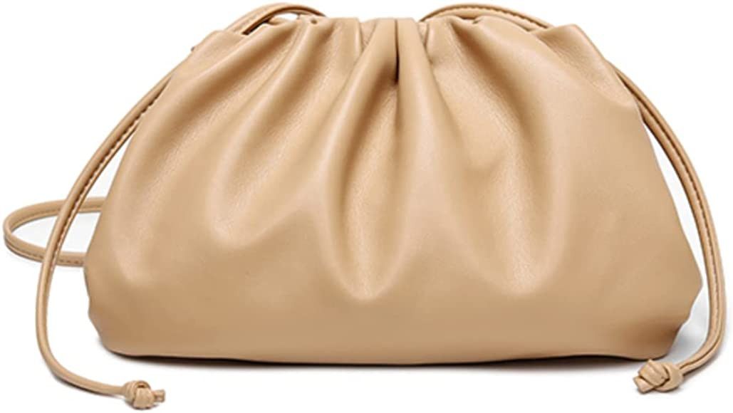 2022 Women Pouch Dumpling Cross body Bag Cloud Handbag Soft Clutch Purse Shoulder Bag | Amazon (US)