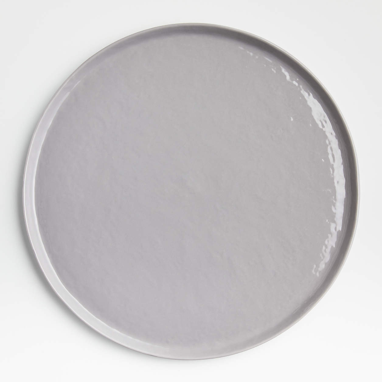 Mercer Denim Round Platter + Reviews | Crate and Barrel | Crate & Barrel