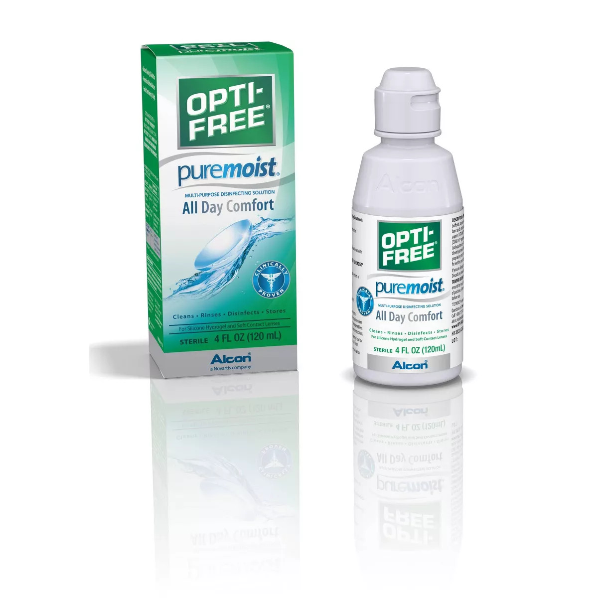 Opti-Free PureMoist Multi-Purpose Disinfecting Contact Lens Solution | Target