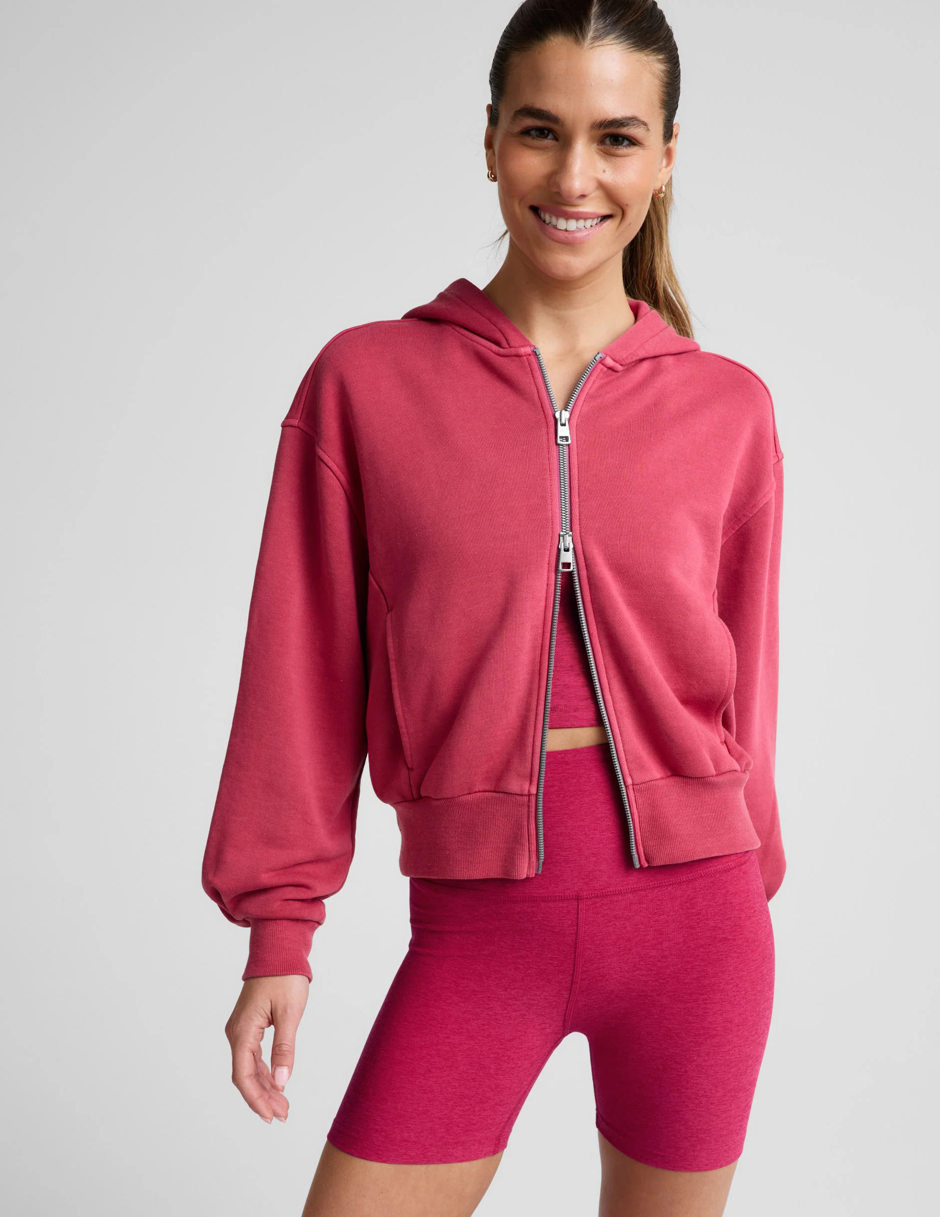 Fade Out Full Zip Hoodie | Beyond Yoga | Beyond Yoga