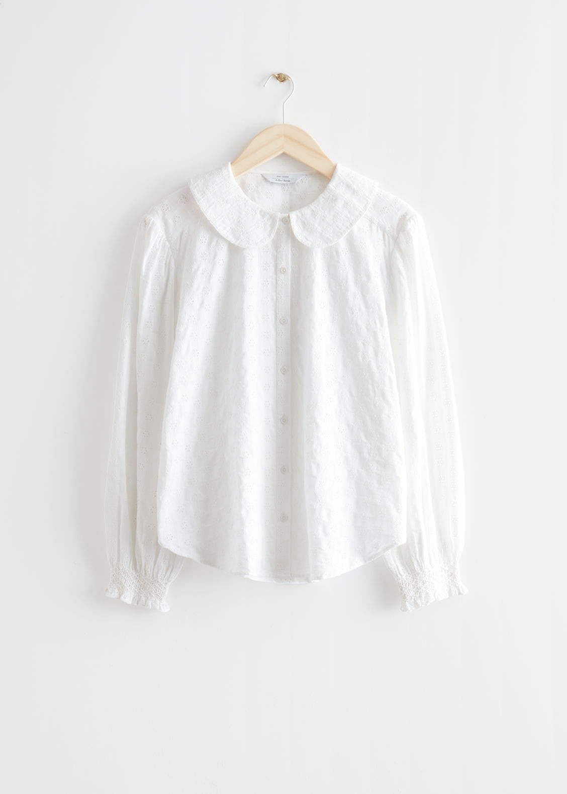 Peter Pan Collar Shirt - White | & Other Stories (EU + UK)