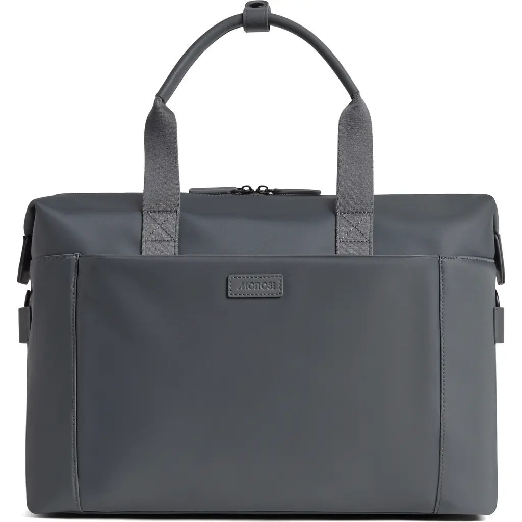 Monos Metro Water Repellent Duffle Bag & Pouch in Dover Grey at Nordstrom | Nordstrom