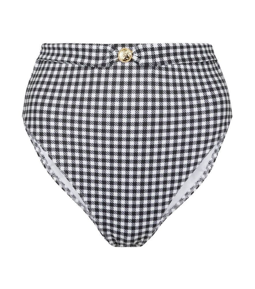 Patia checked high-rise bikini bottoms | Mytheresa (UK)