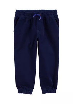 Carter's Toddler Boys Corduroy Joggers, Navy Blue, 4T | Belk