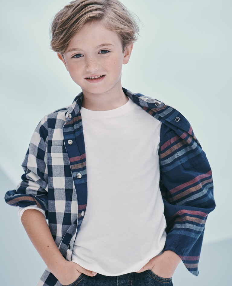 Reversible Long Sleeve Shirt | Hanna Andersson