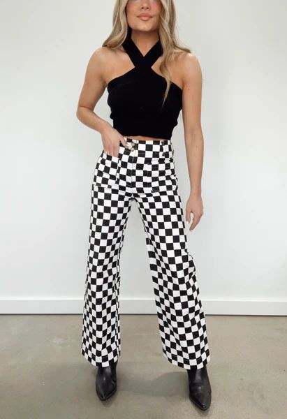 Checkmate Pants | Lane 201 Boutique