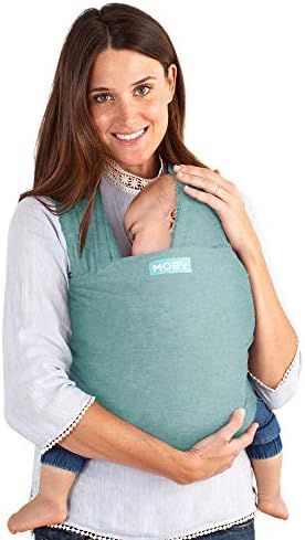 Moby Wrap Baby Carrier | Element | Baby Wrap Carrier for Newborns & Infants | #1 Baby Wrap | Baby... | Amazon (US)