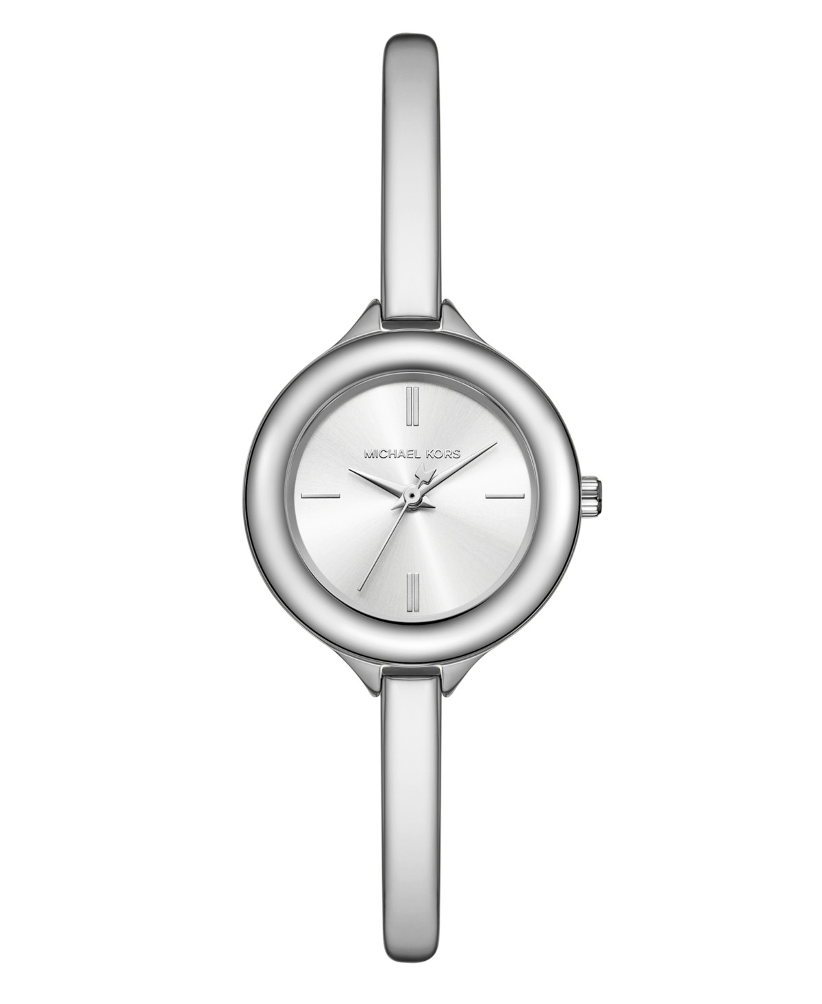 Michael Kors Women'sÂ Izzy Three-Hand Silver-Tone Stainless Steel Watch, 28mm - Silver-Tone | Macy's