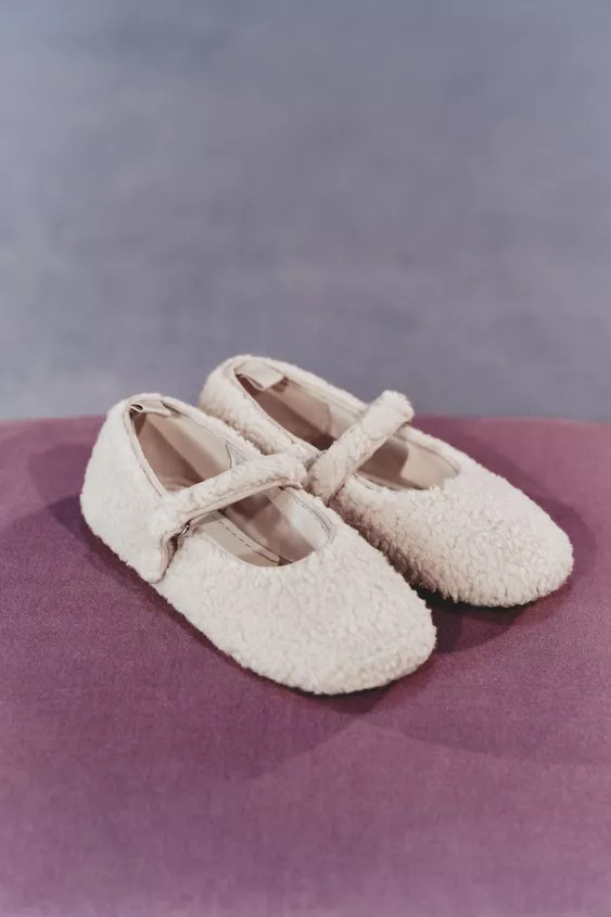 FAUX-PATENT T-BAR SHOES | Zara AU