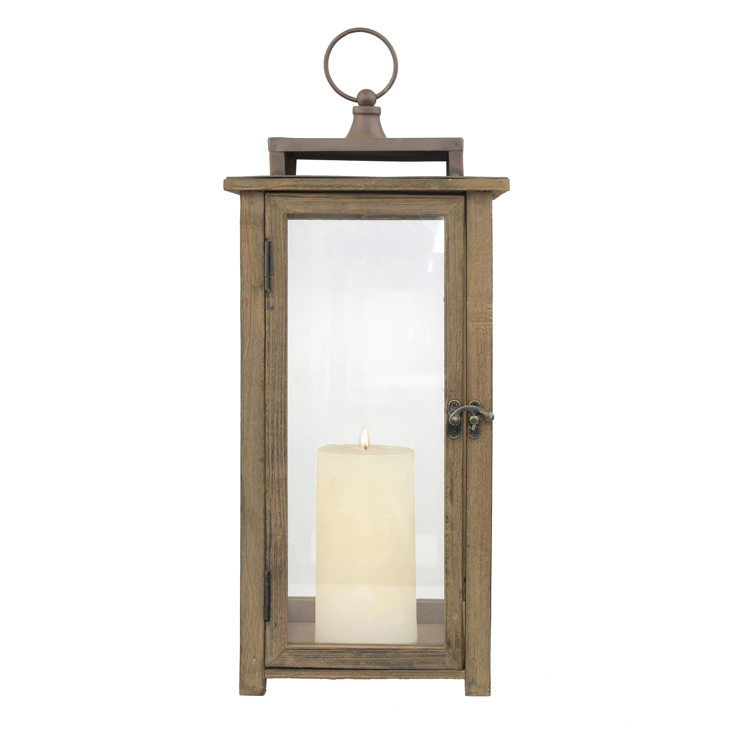 Wood Tabletop Lantern | Wayfair North America