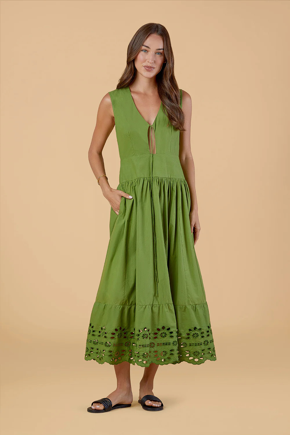 Asha Dress, Moss | Olivia by Livro
