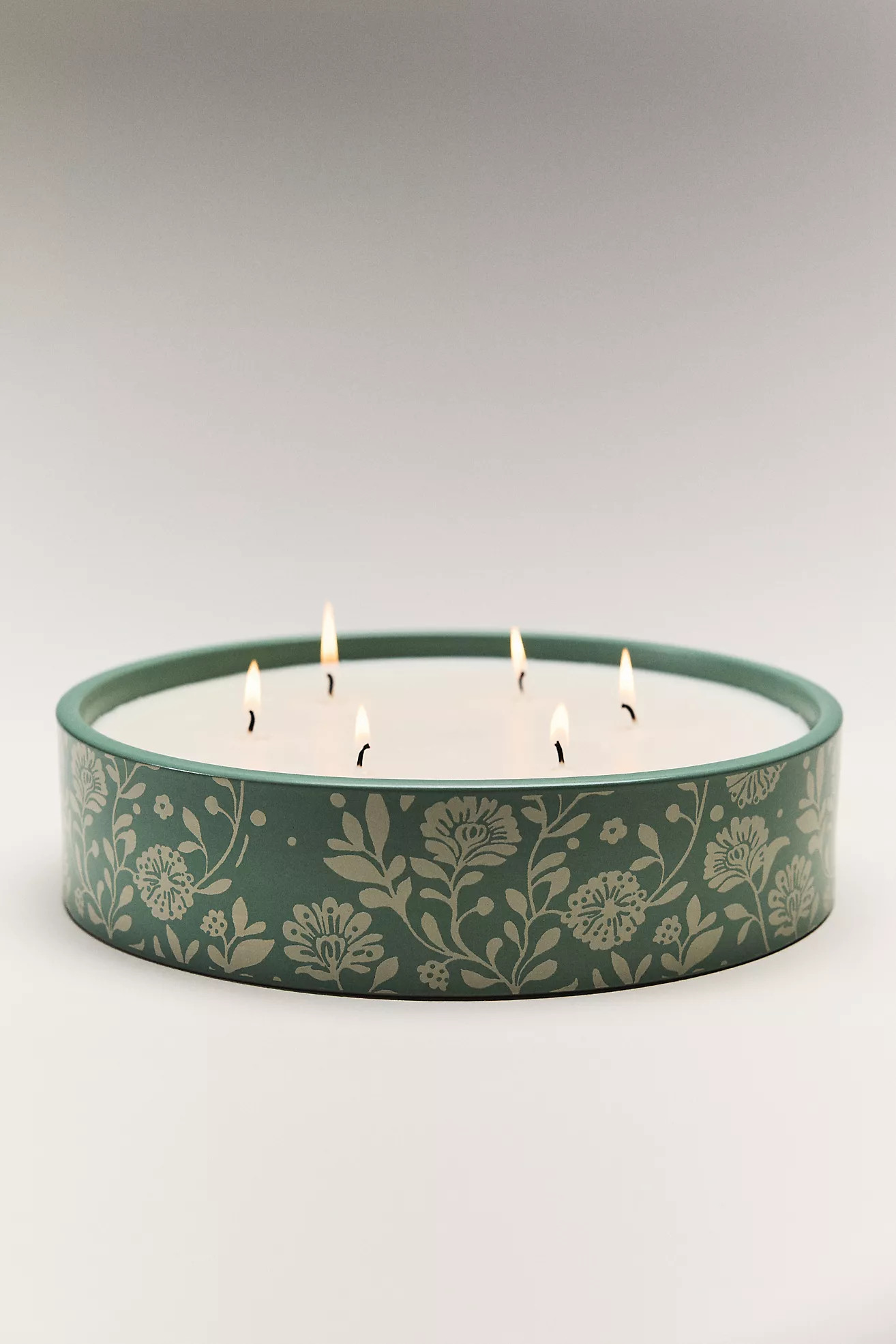 Spring Cottage Fresh Cotton Blossom & Neroli Ceramic Decorator Candle | Anthropologie (US)