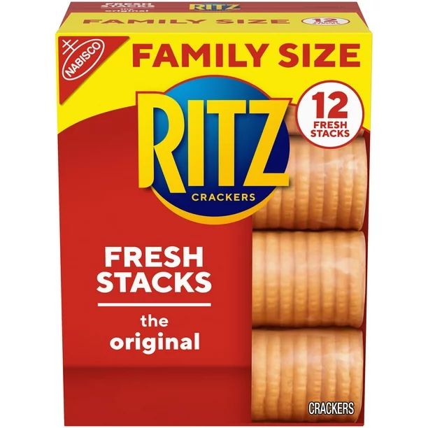Ritz Fresh Stacks Original Crackers, Family Size, 17.8 Oz - Walmart.com | Walmart (US)